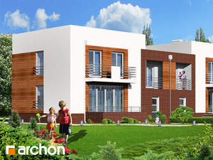 Archon+ Projekty domów - Dom w mircie 2 - widok 2
