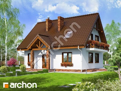 Archon+ Projekty domów - Dom w prymulkach (P) - widok 1