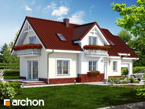 Archon+ Projekty domów - Dom w łubinie - widok 1