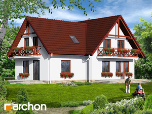 Archon+ Projekty domów - Dom na wzgórzu 2 (P) - widok 2
