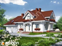 projekt domu - Dom w werbenach (G2P) [ 134,0 m2 ] 