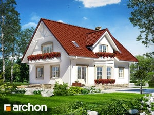 Archon+ Projekty domów - Dom w świetliku - widok 2