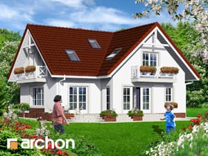 Archon+ Projekty domów - Dom na górce 5 - widok 1