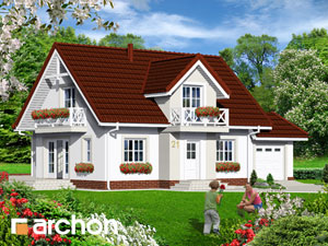 Archon+ Projekty domów - Dom na górce 5 - widok 2