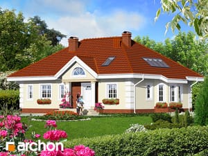 Archon+ Projekty domów - Dom w oliwkach (PD) - widok 1