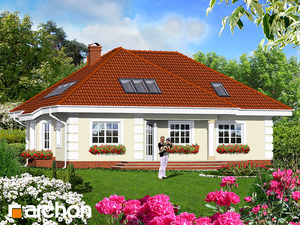 Archon+ Projekty domów - Dom w oliwkach (PD) - widok 2