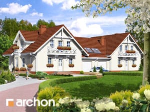 Archon+ Projekty domów - Dom w rododendronach 5 (B) - widok 1