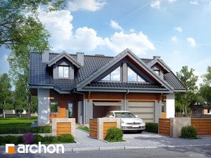 Archon+ Projekty domów - Dom w klematisach 5 - widok 1