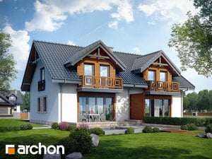 Archon+ Projekty domów - Dom w klematisach 5 - widok 2