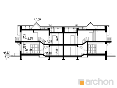 Archon+ Projekty domów - Dom w antonówkach (GB) - 256