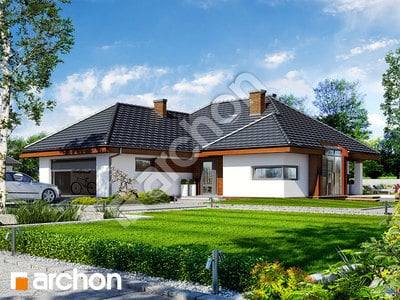 Archon+ Projekty domów - Dom w pigwowcach 2 - widok 2