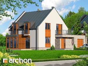 Archon+ Projekty domów - Dom w kurkumie - widok 1
