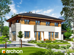 Archon+ Projekty domów - Willa Aleksandra - widok 2