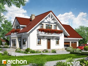 Archon+ Projekty domów - Dom w oregano - widok 1