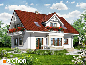 Archon+ Projekty domów - Dom w oregano - widok 2