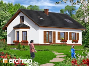 Archon+ Projekty domów - Dom w jeżynach (PD) - widok 1