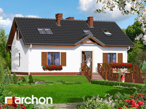 Archon+ Projekty domów - Dom w jeżynach (PD) - widok 2