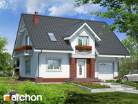 projekt domu - Dom w lucernie [ 115,8 m2 ] 
