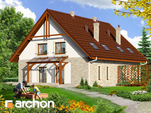 Archon+ Projekty domów - Dom w tataraku (B) - widok 2