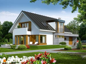 Archon+ Projekty domów - Dom w mandragorze - widok 1