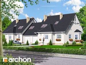 Archon+ Projekty domów - Dom w irysach 3 (B) - widok 1