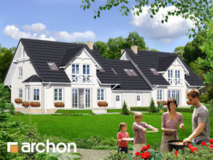 Archon+ Projekty domów - Dom w irysach 3 (B) - widok 2