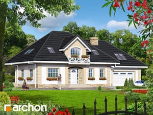 Archon+ Projekty domów - Dom pod krzewuszką (G2) - widok 1