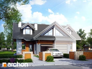 Archon+ Projekty domów - Dom w klematisach 5 (B) - widok 1