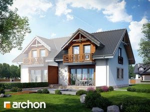 Archon+ Projekty domów - Dom w klematisach 5 (B) - widok 2