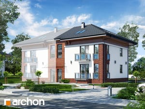 Archon+ Projekty domów - Dom w sagowcach 2 - widok 1