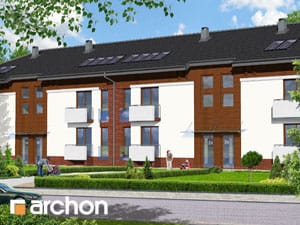 Archon+ Projekty domów - Dom w sagowcach - widok 1
