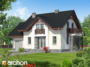 Archon+ Projekty domów - Dom w piniach 2 - widok 2