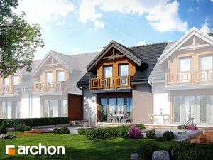 Archon+ Projekty domów - Dom w klematisach 5 (S) - widok 2
