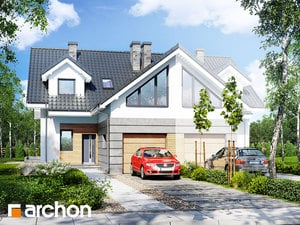 Archon+ Projekty domów - Dom w klematisach 6 (B) - widok 1