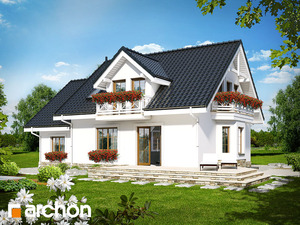 Archon+ Projekty domów - Dom w rododendronach 6 (P) - widok 2