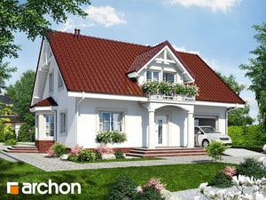 Archon+ Projekty domów - Dom w aksamitkach 4 - widok 1