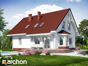 Archon+ Projekty domów - Dom w aksamitkach 4 - widok 2
