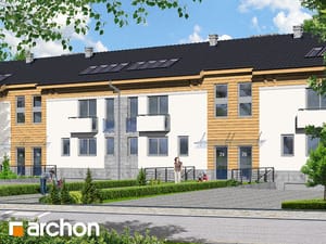 Archon+ Projekty domów - Dom w sagowcach (P) - widok 1