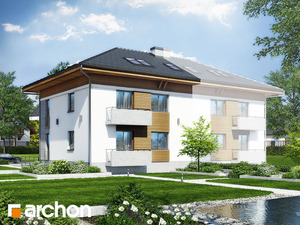 Archon+ Projekty domów - Dom w sagowcach 2 (P) - widok 2