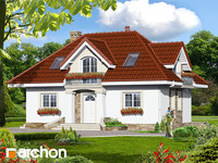 projekt domu - Dom w aloesie 2(W) [ 142,6 m2 ] 