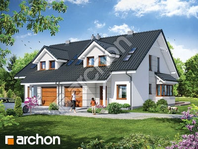 Archon+ Projekty domów - Dom w klematisach 7 (B) - widok 1