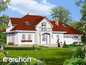 Archon+ Projekty domów - Dom w lawendzie (G2) - widok 1