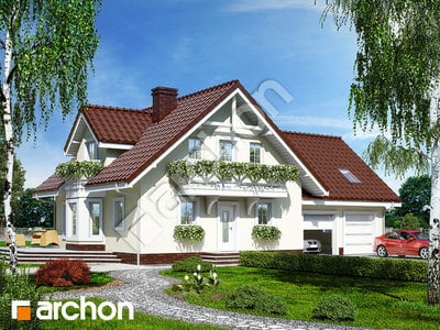 Archon+ Projekty domów - Dom w rododendronach 5 (G2) - widok 1