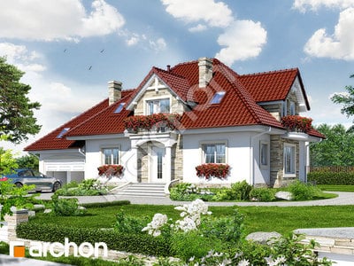 Archon+ Projekty domów - Dom w kaliach (G2) - widok 1
