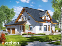 projekt domu - Dom w tamaryszkach 2 (G2) [ 160,2 m2 ] 