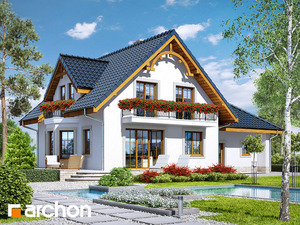 Archon+ Projekty domów - Dom w tamaryszkach 2 (G2) - widok 2