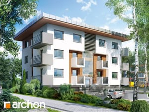 Archon+ Projekty domów - Dom nad bulwarem 6 - widok 1