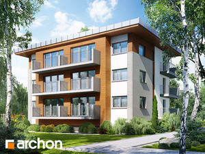 Archon+ Projekty domów - Dom nad bulwarem 6 - widok 2
