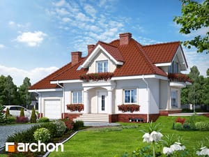Archon+ Projekty domów - Dom w werbenach (P) - widok 1