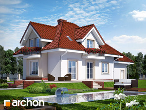 Archon+ Projekty domów - Dom w werbenach (P) - widok 2